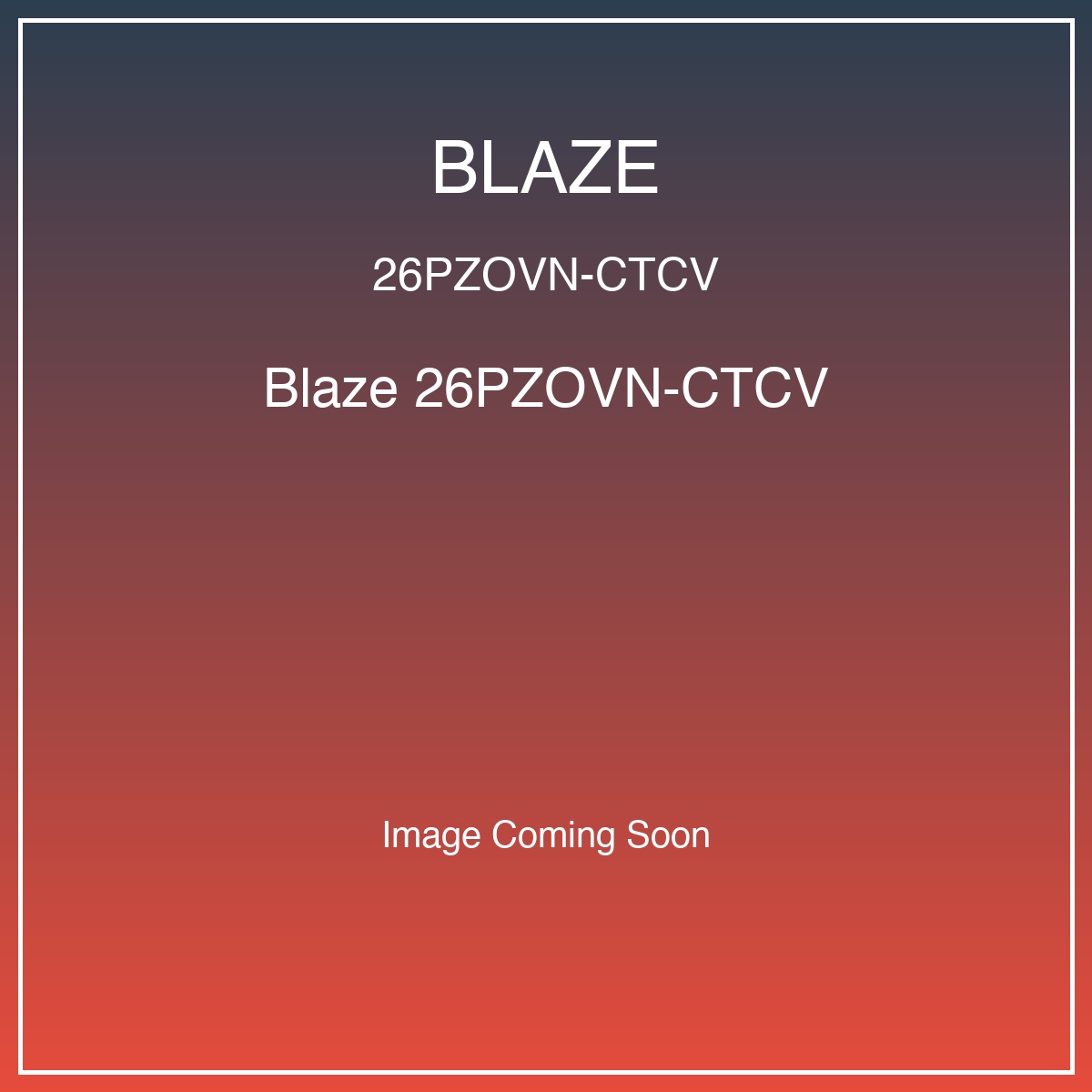 Blaze 26" Pizza Oven Cover - Cart