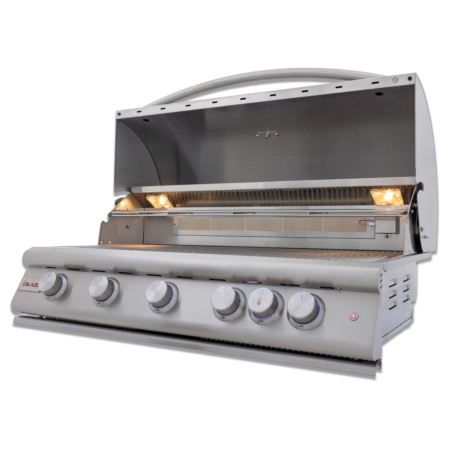 Blaze 40-Inch 5-Burner Premium LTE+ Gas Grill with Rear Burner and Built-in Lighting System (Propane)