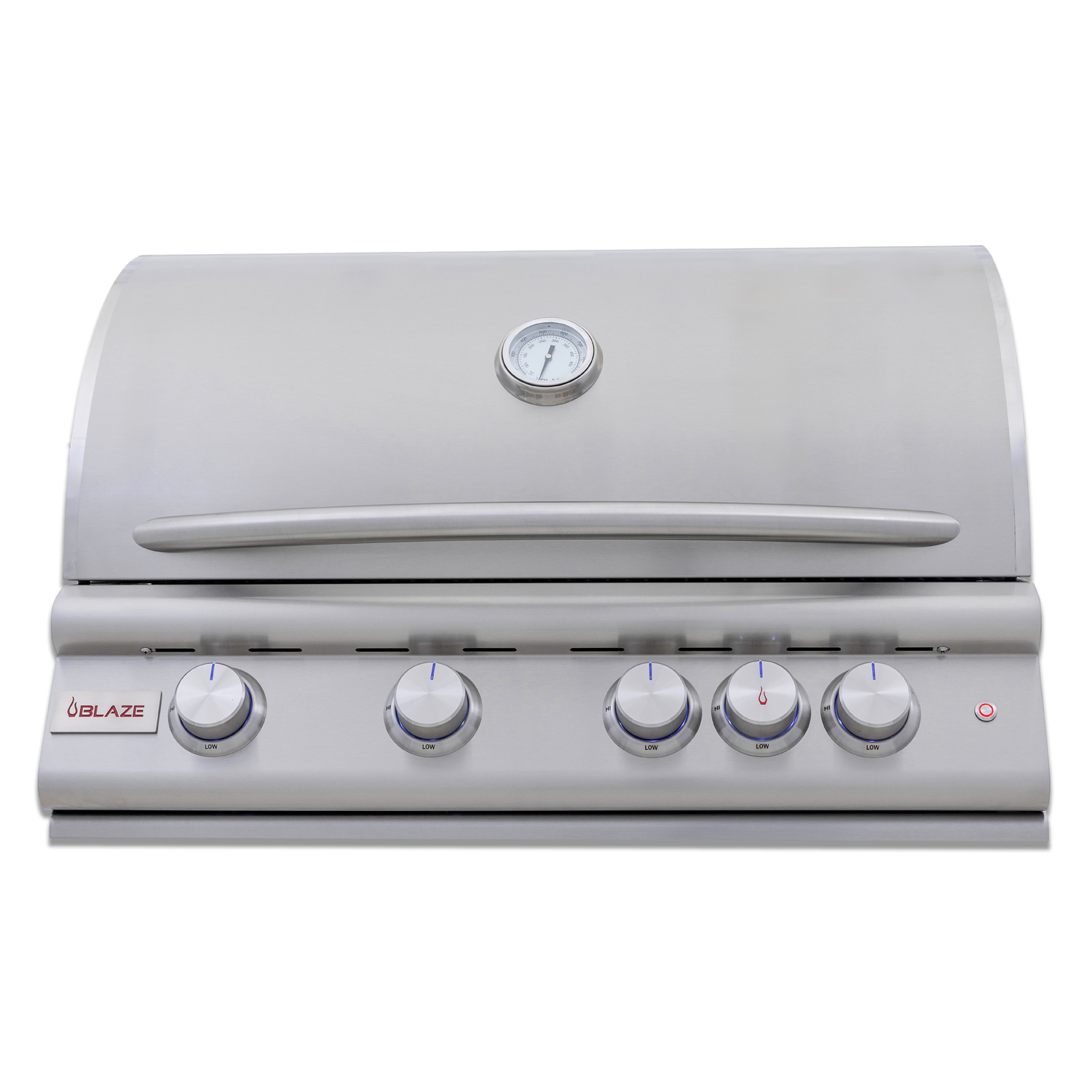 Blaze 32-Inch 4-Burner Premium LTE+ Gas Grill with Rear Burner and Built-in Lighting System (Natural Gas)