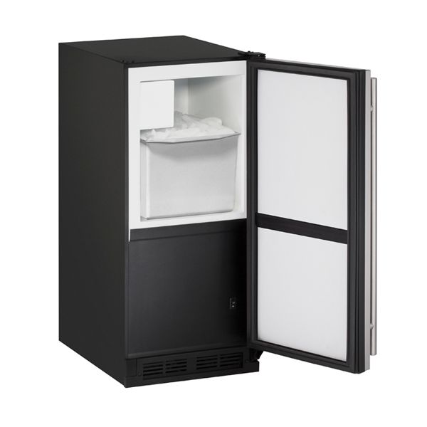 U-Line® Marine Series 15" 25 Lb. Stainless Solid Ice Maker