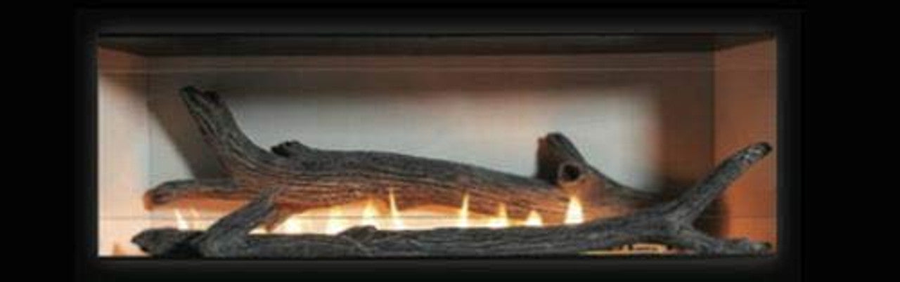 Empire 22-Pieces Ceramic Fiber Blue Bay Log And Rock Set - Ls60Shf