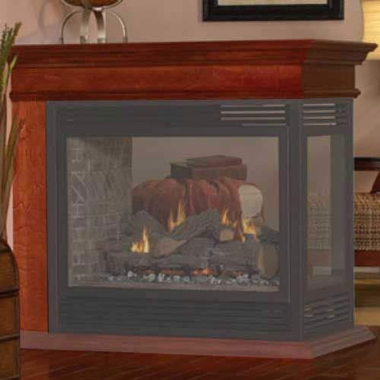 Empire Standard Peninsula Mantel Top - Unfinished Hardwood - Emptuh