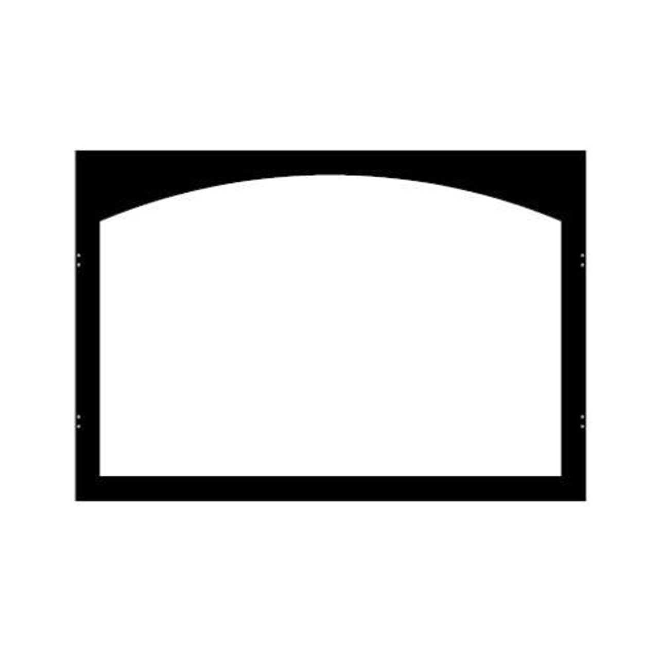 Empire Comfort Systems Ecs Arch Fireplace Door Frame - Matte Black - Vfy36Sbl