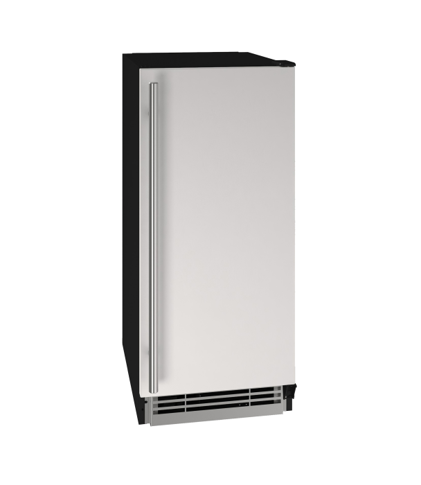 U-Line® 1 Class 15" 55 Lb. Stainless Solid Ice Maker