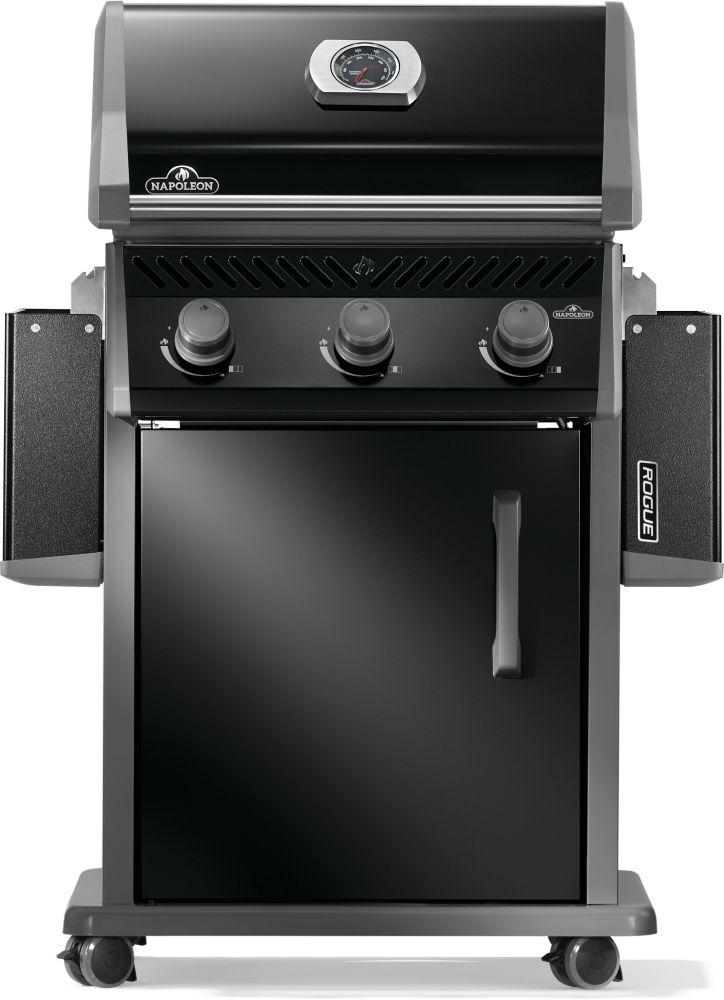 Napoleon Rogue 425 LP Grill, Black with cast iron grates *NEW - NOW AVAILABLE*